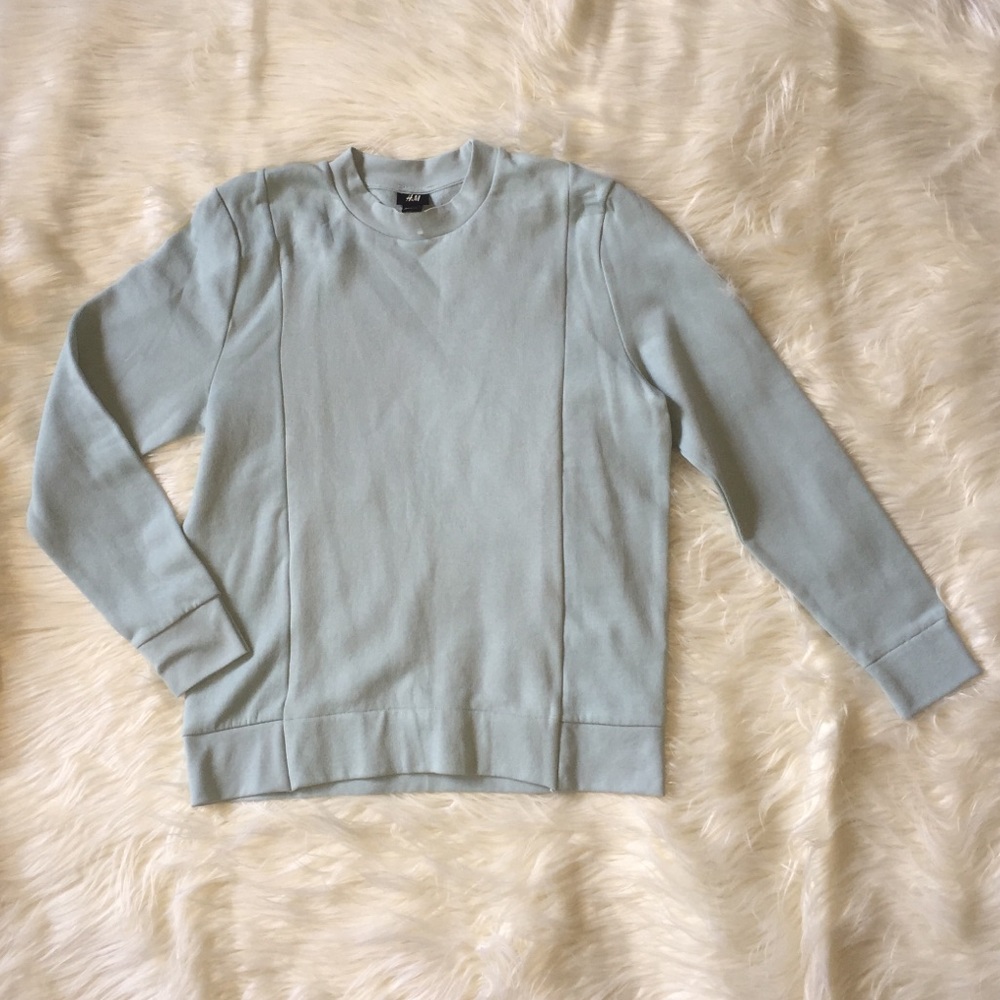 H&M Mint Sweatshirt NWOT